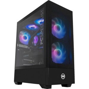 PCSPECIALIST Flux 310 Gaming PC - Intel®Core i7, RTX 4060 Ti, 1 TB SSD, Black