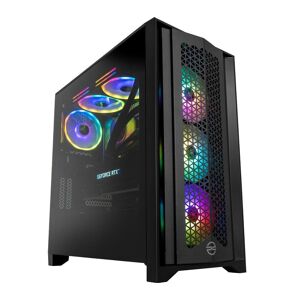 PCSPECIALIST iCUE 300 Gaming PC - Intel®Core i9, RTX 4080 SUPER, 2 TB SSD, Black