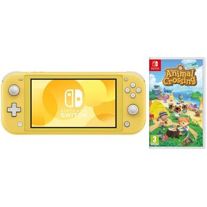 Nintendo Switch Lite Yellow & Animal Crossing: New Horizons Bundle, Yellow