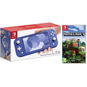 Nintendo Switch Lite Blue & Minecraft Bundle, Blue