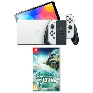 Nintendo Switch OLED (White) & The Legend of Zelda: Tears of the Kingdom Bundle, White