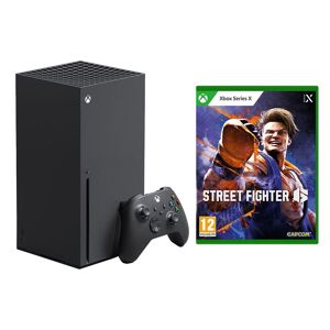 MICROSOFT Xbox Series X & Street Fighter 6 Bundle, Black