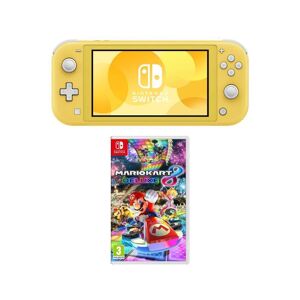 Nintendo Switch Lite & Mario Kart 8 Deluxe Bundle - Yellow, Yellow