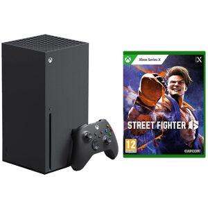 MICROSOFT Xbox Series X & Street Fighter 6 Bundle, Black