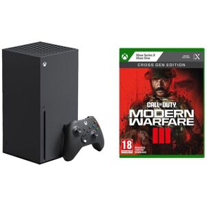 MICROSOFT Xbox Series X & Call of Duty: Modern Warfare III Bundle, Black