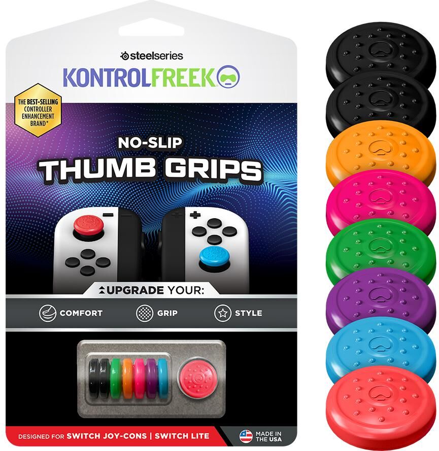 KONTROL FREEK Joy-Con No-Slip Thumb Grip - Pack of 8