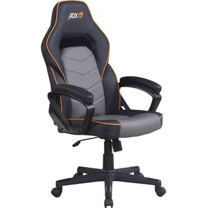 ADX ACHAIR19 Gaming Chair - Black & Grey, Black,Silver/Grey