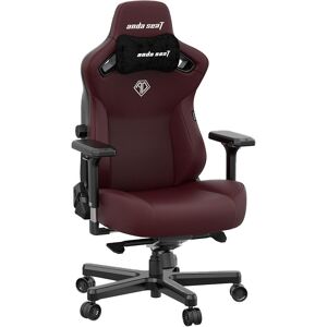 ANDASEAT Kaiser 3 Series Premium Gaming Chair - Classic Maroon, Brown