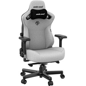 ANDASEAT Kaiser 3 Series Premium Gaming Chair - Ash Grey, Silver/Grey