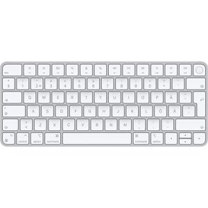 APPLE Magic Wireless Keyboard with Touch ID - White & Silver, White,Silver/Grey