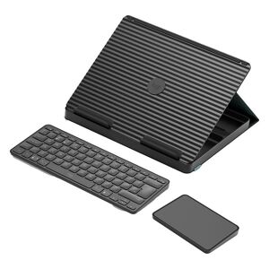 LOGITECH Casa Pop-up Desk Wireless Keyboard & ToucHPad Set - Classic Chic