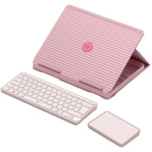 LOGITECH Casa Pop-up Desk Wireless Keyboard & ToucHPad Set - Bohemian Blush