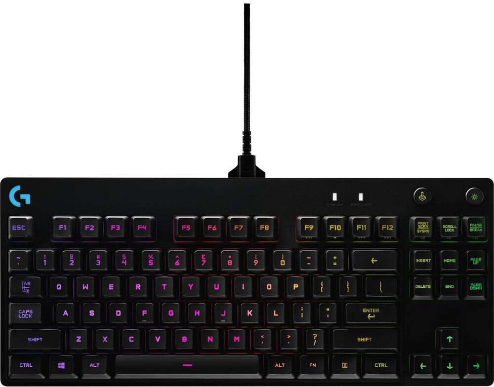 LOGITECH G PRO Mechanical Gaming Keyboard, Black