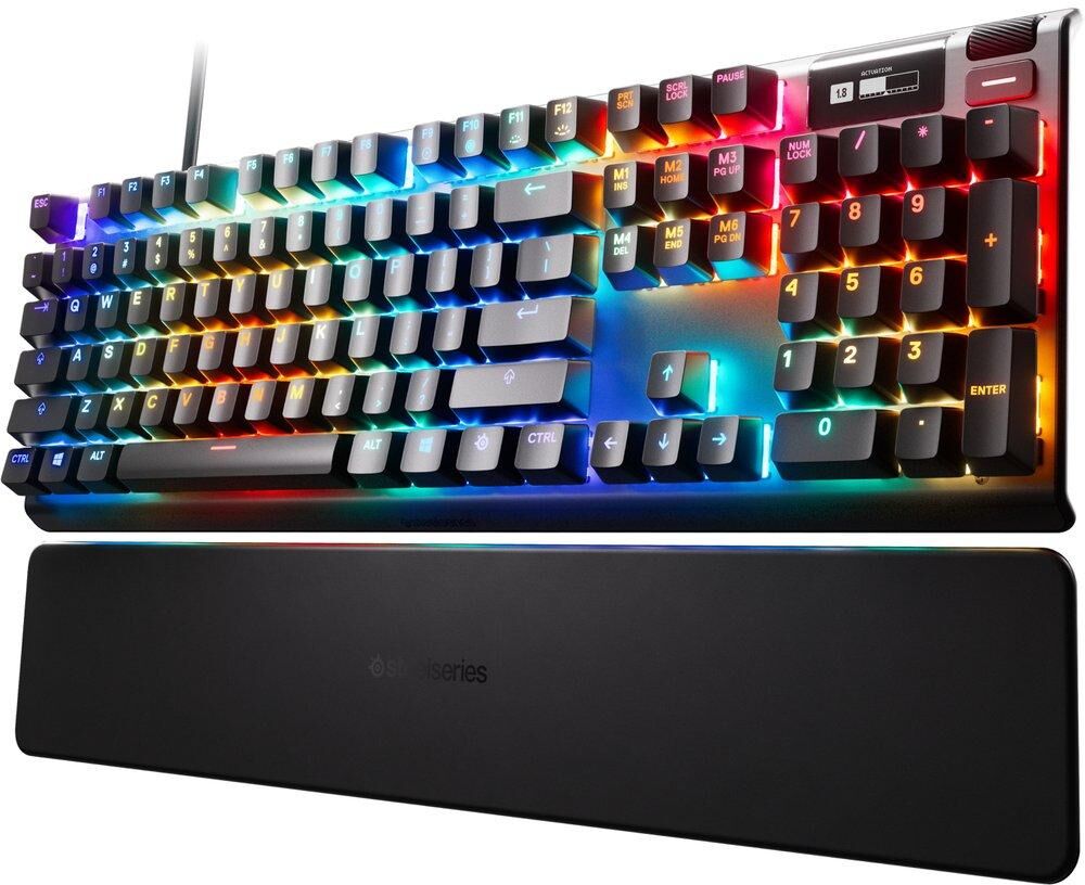 STEELSERIES Apex Pro Mechanical Gaming Keyboard, Black