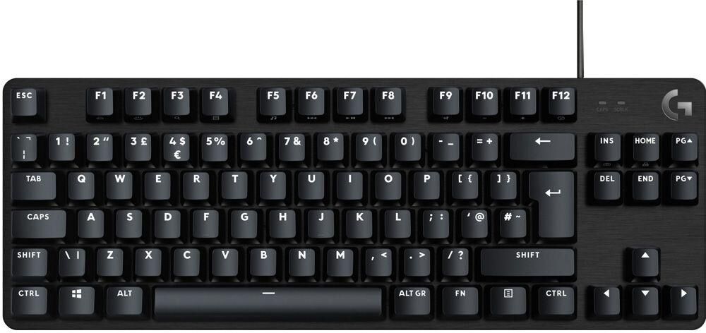 LOGITECH G413 SE TKL Mechanical Gaming Keyboard, Black