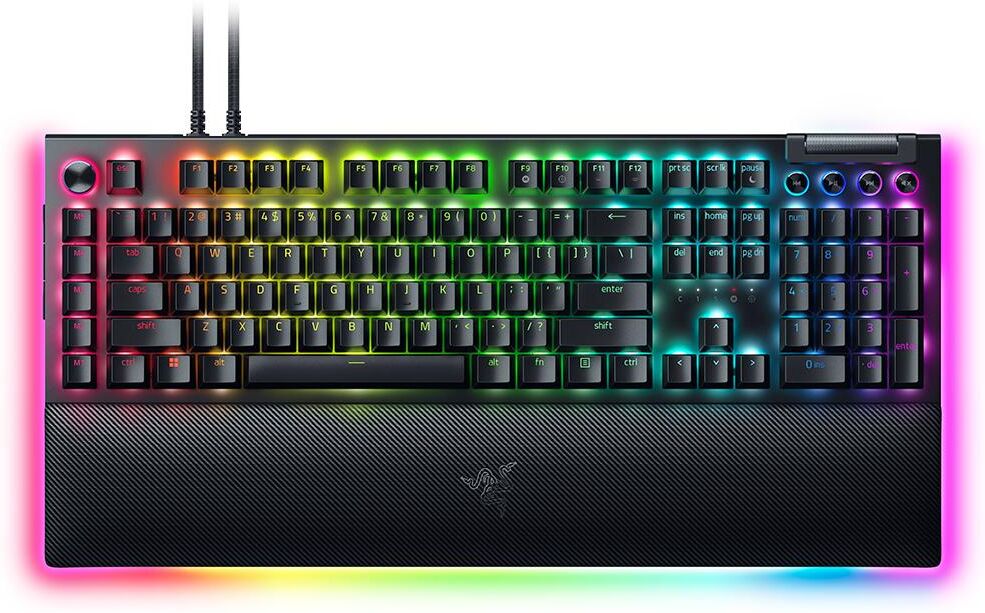 RAZER Blackwidow V4 Pro Mechanical Gaming Keyboard - Black, Black