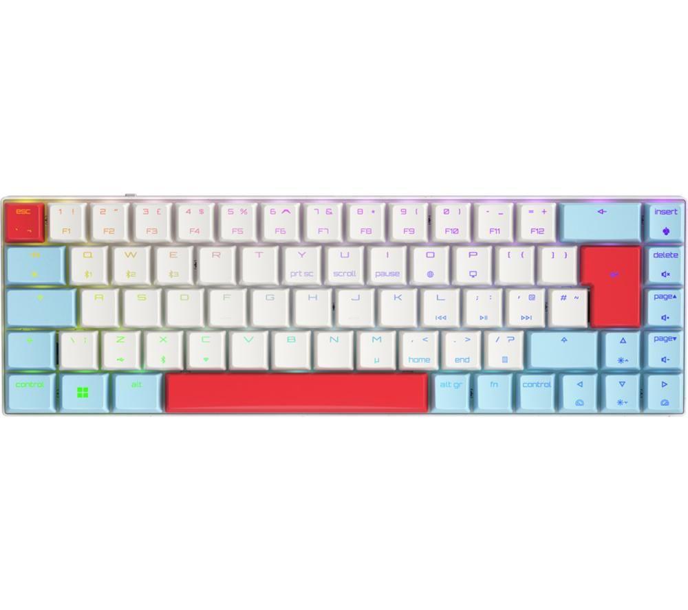 CHERRY MX LP 2.1 Wireless Gaming Keyboard - White, White