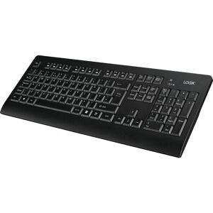 LOGIK LKBWL23 Wireless Keyboard - Black, Black