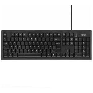 LOGIK LFSWDKB23 Keyboard - Black, Black