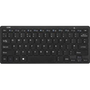 LOGIK LCMMKB23 Wireless Keyboard - Black, Black