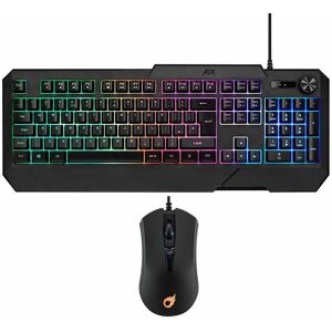 ADX ADXCOM223 Firebundle Coreu0026trade23 Gaming Keyboard & Mouse Set, Black