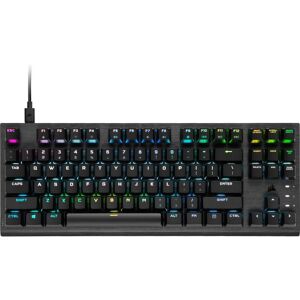 CORSAIR K60 RGB PRO TKL Mechanical Gaming Keyboard - Black, Black