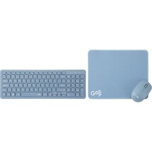GOJI 3-in-1 Wireless Keyboard & Mouse Set - Blue