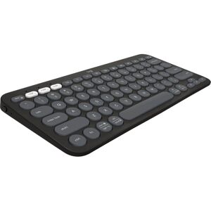 LOGITECH Pebble Keys 2 K380S Wireless Keyboard - Black, Black