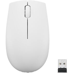 LENOVO 300 Compact Wireless Optical Mouse, Silver/Grey