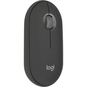 LOGITECH Pebble 2 M350S Wireless Optical Mouse - Graphite, Black,Silver/Grey