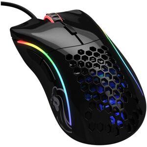 GLORIOUS Model D RGB Optical Gaming Mouse - Glossy Black, Black