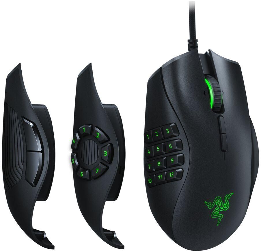 RAZER Naga Trinity Optical Gaming Mouse, Black