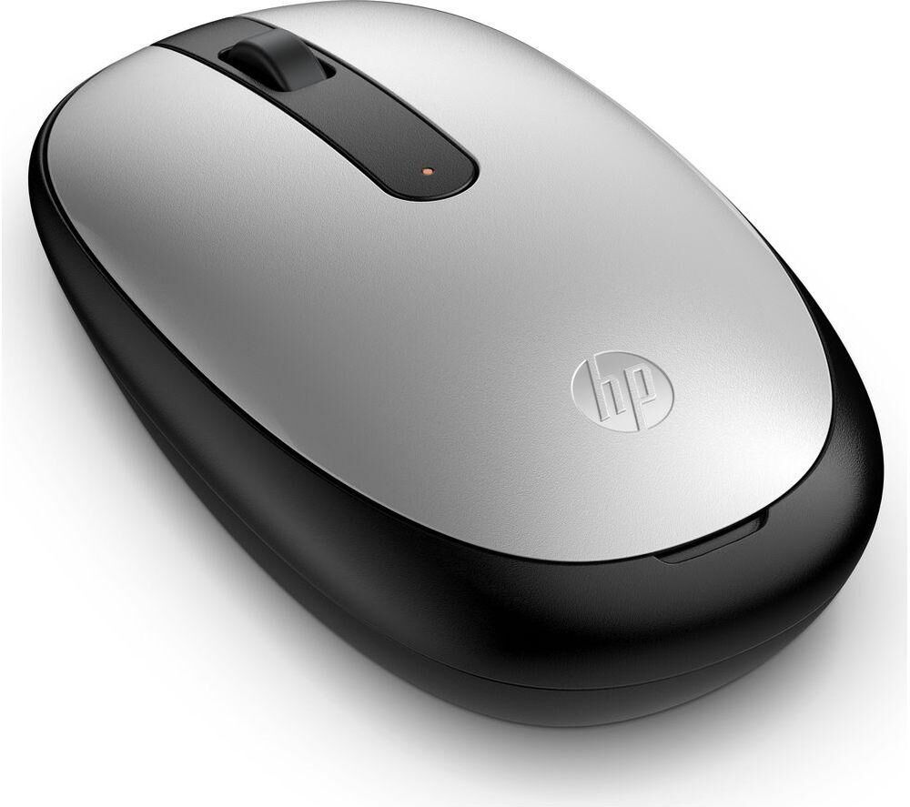 HP 240 Bluetooth Wireless Optical Mouse - Silver, Silver/Grey