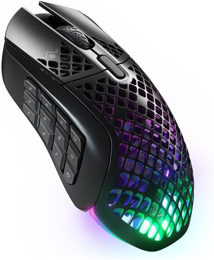 STEELSERIES Aerox 9 RGB Wireless Optical Gaming Mouse, Black