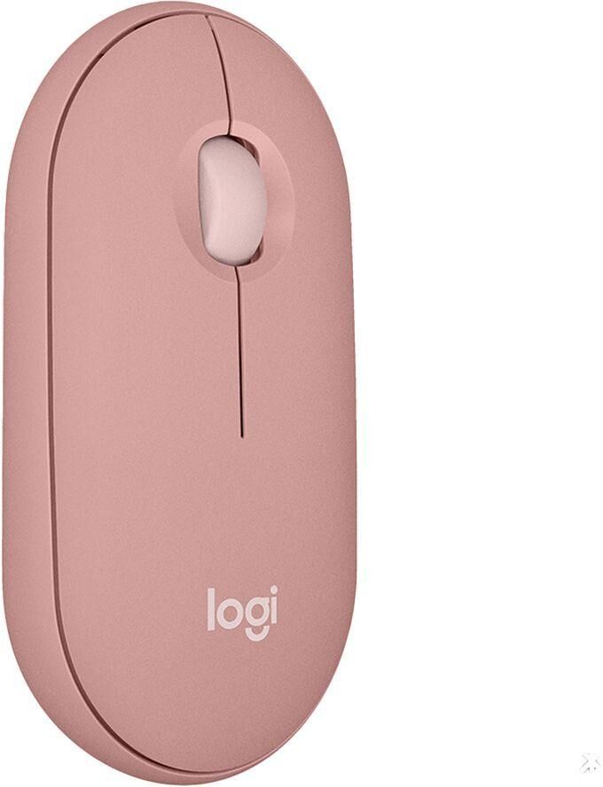 LOGITECH Pebble 2 M350S Wireless Optical Mouse - Rose, Pink