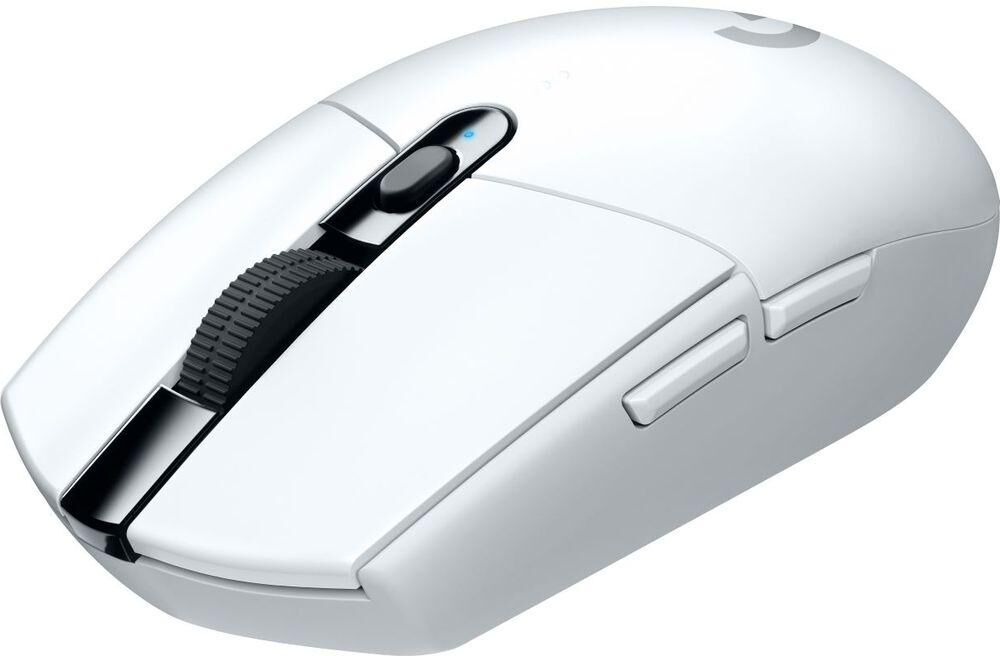 LOGITECH G305 Lightspeed Wireless Optical Gaming Mouse - White, White