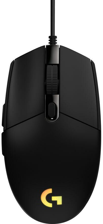 LOGITECH G203 Lightsync Optical Gaming Mouse, Black