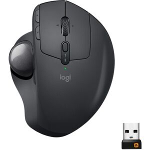 LOGITECH MX ERGO Wireless Darkfield Trackball, Black