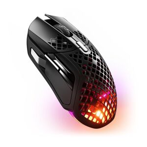 STEELSERIES Aerox 5 RGB Wireless Optical Gaming Mouse, Black