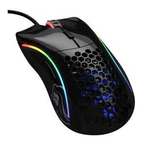 GLORIOUS Model D RGB Optical Gaming Mouse - Glossy Black, Black