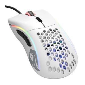 GLORIOUS Model D RGB Optical Gaming Mouse - Matte White, White