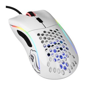 GLORIOUS Model D RGB Optical Gaming Mouse - Glossy White, White