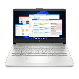 HP 14s-dq2502na 14" Refurbished Laptop - Intel®Pentium Gold, 128 GB SSD, Silver (Very Good Condition), Silver/Grey