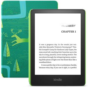 AMAZON Kindle Paperwhite Kids 6.8" eReader - 16 GB, Emerald Forest, Green