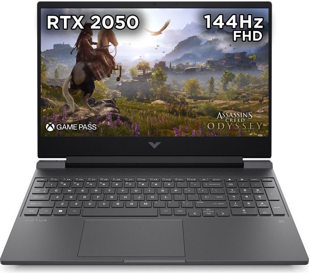 HP Victus 15-fa1507na 15.6" Gaming Laptop - Intel®Core i5, RTX 2050, 512 GB SSD, Silver/Grey