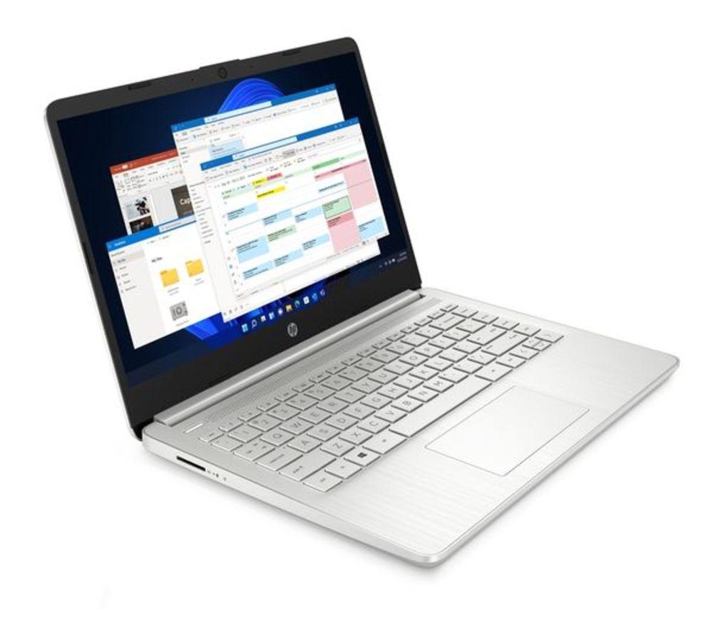 HP 14s-dq2510na 14" Refurbished Laptop - Intel®Core i3, 256 GB SSD, Silver (Very Good Condition), Silver/Grey