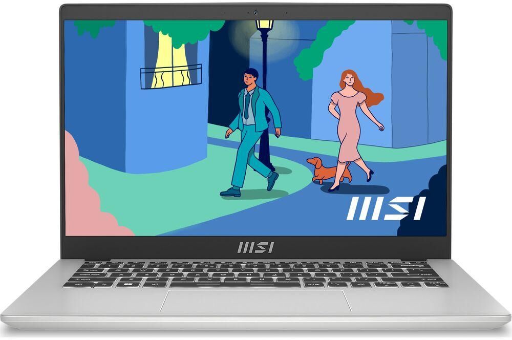 MSI Modern 14 14" Laptop - Intel®Core i5, 512 GB SSD, Silver, Silver/Grey