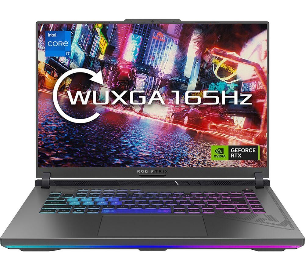 ASUS ROG Strix G16 16" Gaming Laptop - Intel®Core i7, RTX 4050, 512 GB SSD, Black,Green