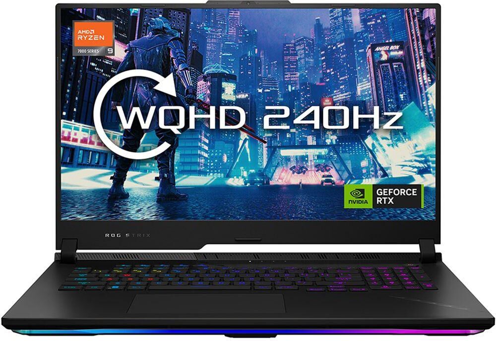 ASUS ROG Strix SCAR 17 17.3" Gaming Laptop - AMD Ryzen™ 9, RTX 4080, 1 TB SSD, Black