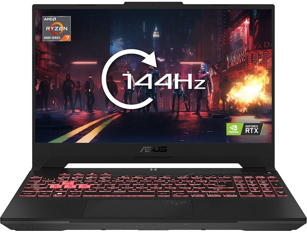 ASUS TUF Gaming A15 15.6" Gaming Laptop - AMD Ryzen™ 7, RTX 3060, 512 GB SSD, Silver/Grey